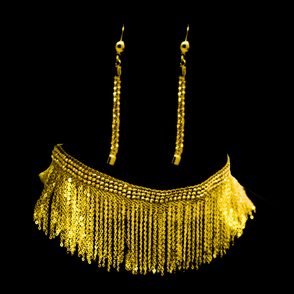 21K Gold Necklace Set